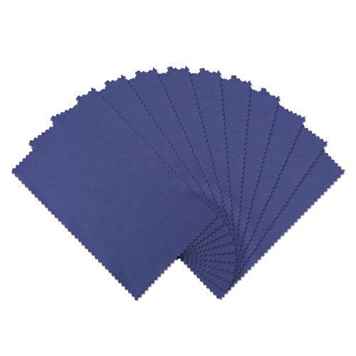 10x Mikrofaser Brillenputztuch 10x15 cm Dunkelblau - Gleichcom AG - - Onlineshop besser hören. besser sehen. besser leben. - Hünenberg