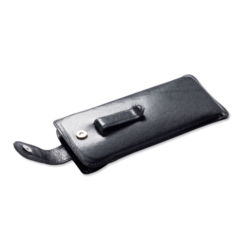 Einstecketui Victoria Lino Schwarz aus Rindsleder mit Gürtelclip - Gleichcom AG - - Onlineshop besser hören. besser sehen. besser leben. - Hünenberg
