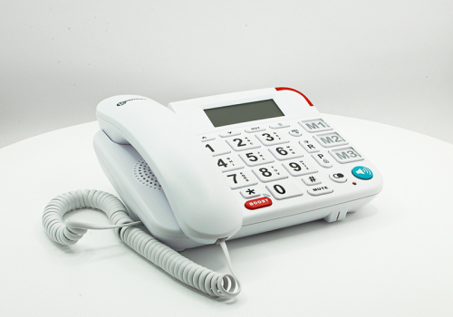 Geemarc Dallas 20 Schwerhörigen Telefon mit Verstärkung - Gleichcom AG - - Onlineshop besser hören. besser sehen. besser leben. - Hünenberg