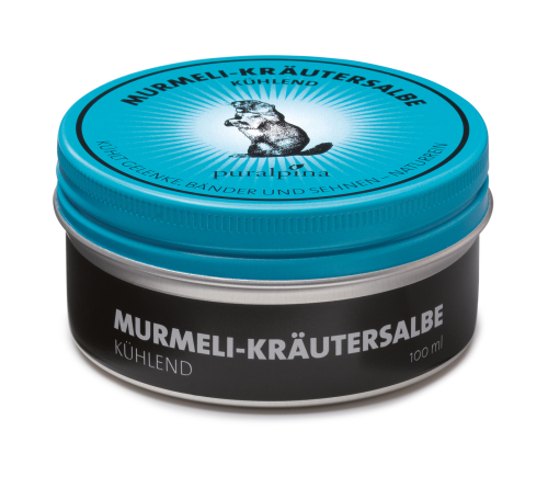 Puralpina Pommade aux herbes de marmotte rafraîchissante 50ml