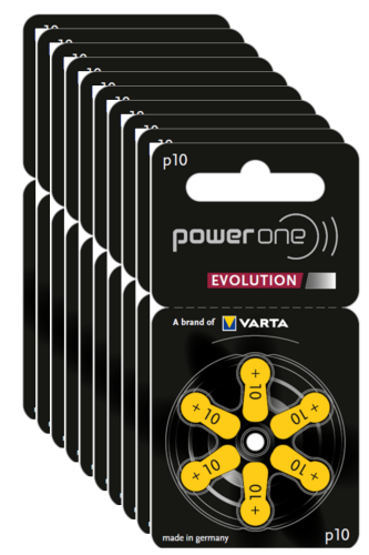 Hörgerätebatterien Power One P10 Evolution - Gleichcom AG - - Onlineshop besser hören. besser sehen. besser leben. - Hünenberg