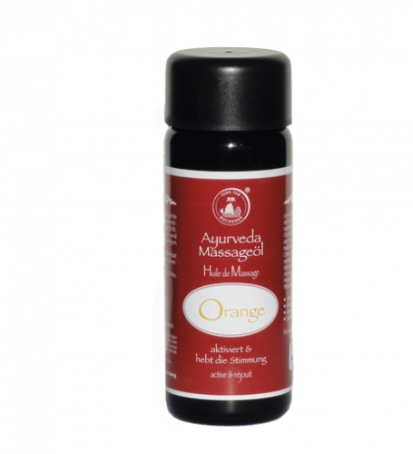 Dschunkes Ayurveda Massageöl ORANGE 100ml - Gleichcom AG - - Onlineshop besser hören. besser sehen. besser leben. - Hünenberg