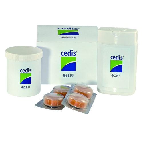 Cedis kit No. 9 d'hygiène et de séchage pour intras, avec lingettes