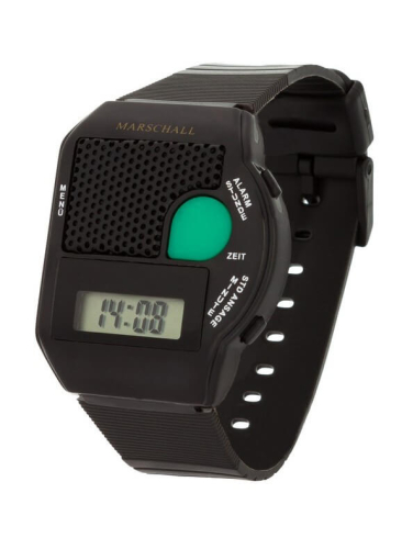 Sprechende Digital-Armbanduhr Big Button Marschall (schwarz) - Gleichcom AG - - Onlineshop besser hören. besser sehen. besser leben. - Hünenberg