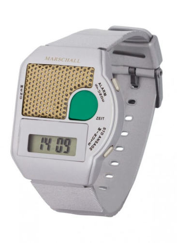Sprechende Digital-Armbanduhr Big Button Marschall (silber) - Gleichcom AG - - Onlineshop besser hören. besser sehen. besser leben. - Hünenberg