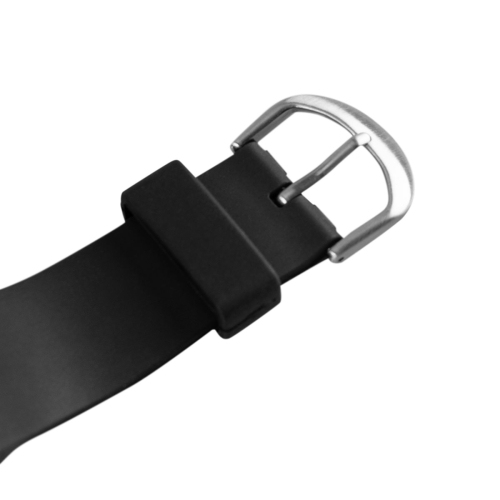 Sprechende Armbanduhr Analog & Digital schwarz silber Marschall – Bild 3