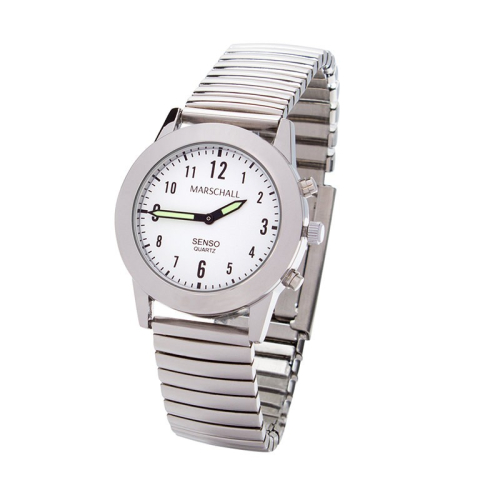 Sprechende Damen-Armbanduhr mit Touch-Funktion Metallzugarmband Senso 2 Marschall - Gleichcom AG - - Onlineshop besser hören. besser sehen. besser leben. - Hünenberg